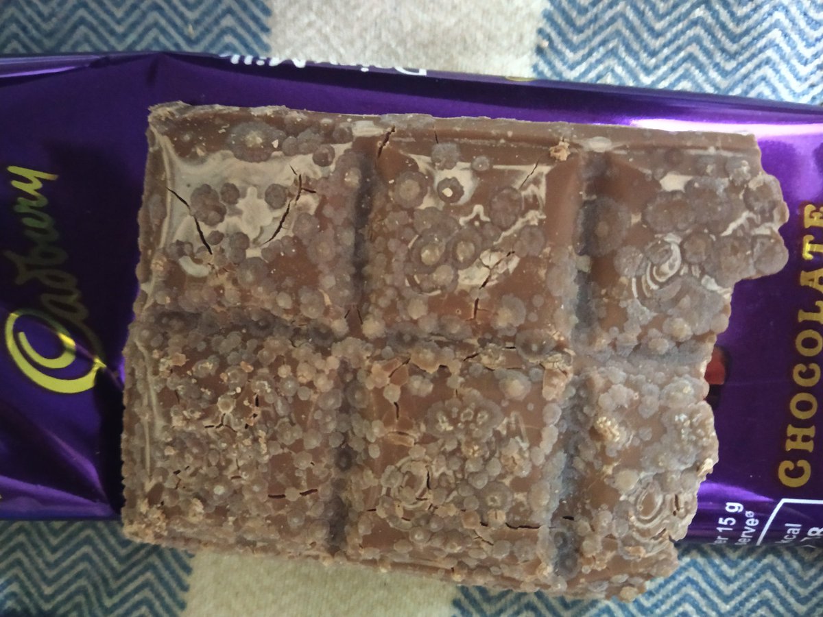Rupashi Goyal On Twitter This Is The Condition Of Cadbury Dairy Milk Full Of Fungii And That Too When Its Not Even Expired Yet Dairymilkin Look Into This Matter Https T Co Rmkbzlvlx5