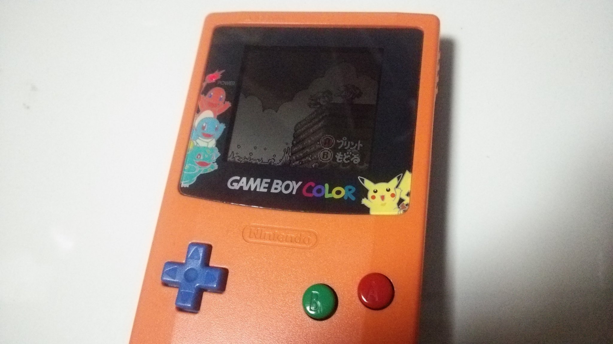 まさと ゲームボーイカラーでプレイするとこんな感じです 笑 ゼルダの伝説 夢をみる島dx は約年前のゲームですが セーブデータは無事残ってました なお モノクロ版はリチウム電池切れでデータ消えました T Co M49exxtkyj Twitter