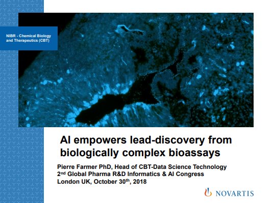 ZuzuDotAI's tweet image. RT @lifesciences_GE: &quot;Check out Pierre Farmer&apos;s presentation &quot;&quot;#AI empowers lead discovery from
biologically complex #bioassays&quot;&quot; #PharmaInformaticsCongress&quot;  hubs.ly/H0fyR3Z0?