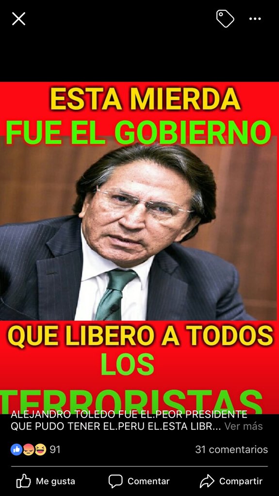 Edithlover1's tweet photo. @AlvaroVargasLl Calla 💩. https://t.co/47Z1jJ1Unl