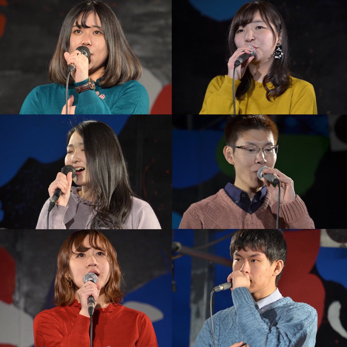 nanairo_umic's tweet photo. 11月23・24日に宇都宮大学峰ヶ丘祭で歌わせていただきました🌈
活動休止以来初の舞台は最高のものとなりました！！！
結成4年目にして念願のメインステージに立てたこと、私たちの歌で涙してくれる人がいること、本当に感謝しかありません。
聴いて下さった皆様、ありがとうございました！！ https://t.co/VvLbUDgz9u
