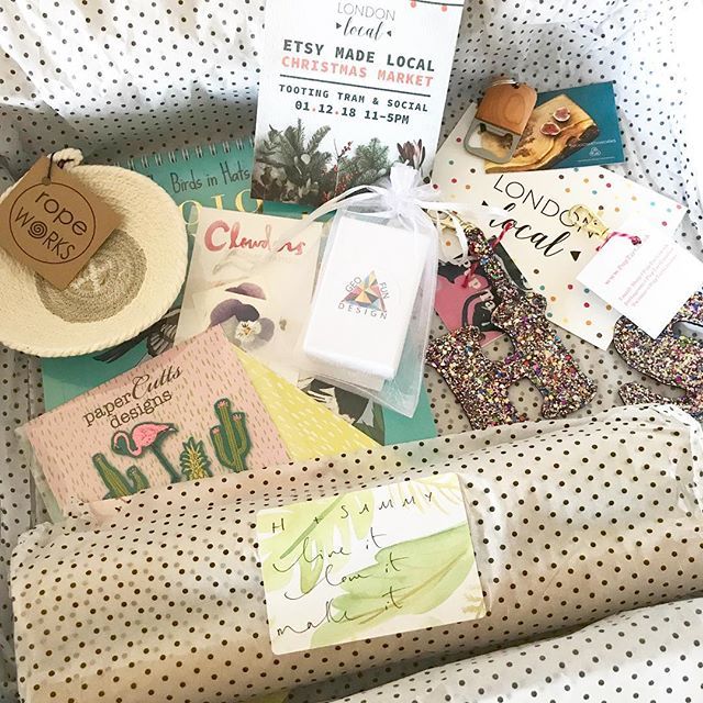Livelovemake's tweet photo. Just less than one week to go till the London Etsy Market at Tooting Broadway and you too could get your Christmas shopping sorted or just get yourself some treats -Whichever works! Thanks to @londonlocalteam for the gifts #shopindependent #gifts #loloma… https://t.co/6sEodPmJ4m https://t.co/R0MuB5Ckfy