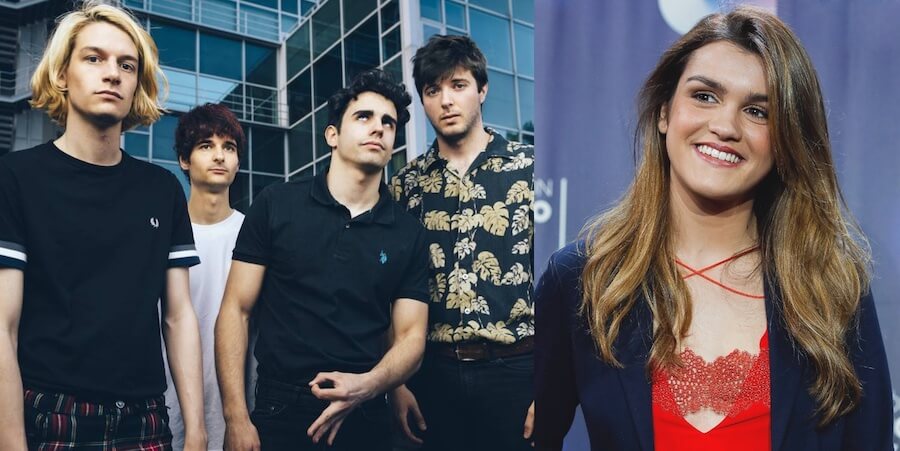 SamoaSunglasses's tweet photo. AMAIA Romero, ganadora de OT 2017, estrena cameo con CAROLINA DURANTE con el single y videoclip de "Perdona (Ahora Sí que Sí)" #SamoaSOUND 🎶🎶🎙️🎸🎶🤘 https://t.co/Hs6fIPKw5e https://t.co/V8ybYtb1pG