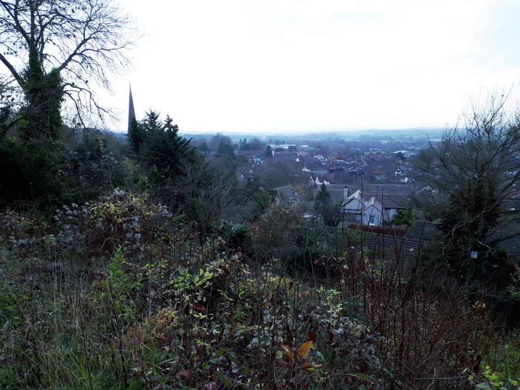 LedburyCops's tweet image. Bracing walk up to #DogHillWood this afternoon for PCSO Farrell but the view is worth it. An area we patrol regularly after listening to our communities. #communitypriorities