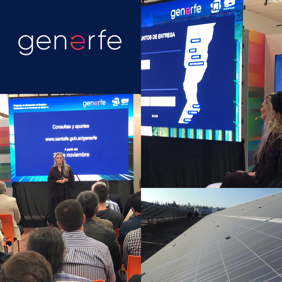 SecEEnergiaSF's tweet image. Presentamos #Generfe ☀️ “Este programa tiene un gran beneficio ambiental porque dejamos de consumir energía que se obtiene de combustible fósil” @GeeseVeronica #2050Pathways 🌎 bit.ly/2TM0c7l @ClimateGroup #Under2Coalition