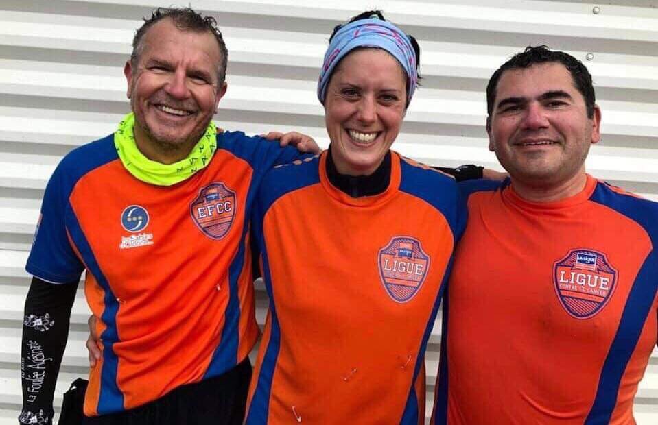 LigueCancer85's tweet photo. Fin de la 3ème édition de la Corrida des #Achards pour nos valeureux représentants. Félicitations à Mylène, Rodrigue et Christophe.
@laliguecancer #cancers @MovemberFRA @DepVendee @ars_pdl https://t.co/K3Qxzkofvq