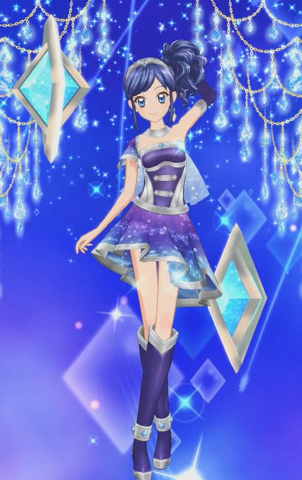 アイカツサンプルカード 天の川コズミックコーデ アイカツ！ 霧矢