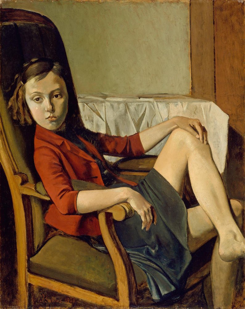 Balthus🌹🌹🌹
Teresa 1938
Bimba mi chiedi cos'è l'amore?
Cresci e lo saprai.
Bimba mi chiedi cos'è la felicità?
Rimani bimba e lo vedrai.
Jim Morrison
#PerleDiPensiero #PensieriSenzaCatene 
#parole #paint #paintings #art 
#DonneInArte #pictureoftheday 
#painter #ScrivoDellEssere