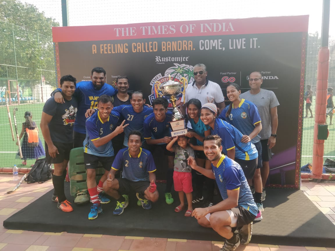 CelebrateBandra's tweet photo. Congratulations to the winners - Chimbai Village for Field Hockey

@fh_experience

#TimesCelebrateBandra #AFeelingCalledBandra #ComeLiveIt #peopleofbandra #festival #celebrate #bandra #biggerbolderbetter #justbandrathings #mumbai #food #live #music #theatre #dance #happiness https://t.co/sNXu7WBcYZ