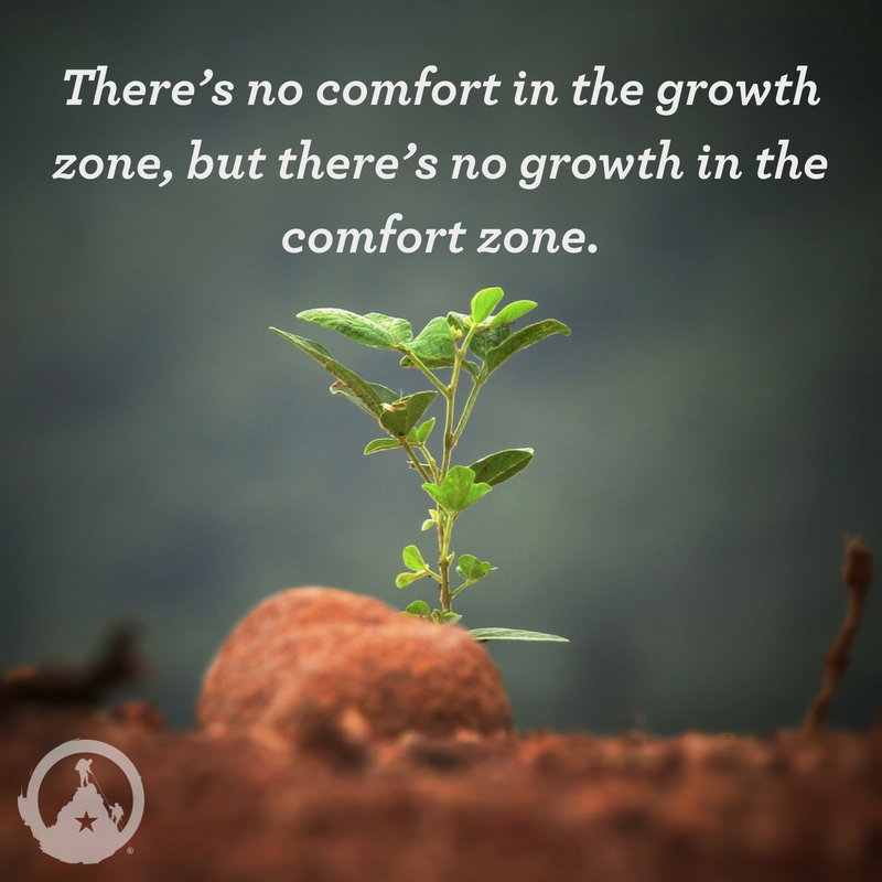 GrowingLeaders's tweet photo. There’s no comfort in the growth zone, but there’s no growth in the comfort zone. https://t.co/hCUpRxCTqV