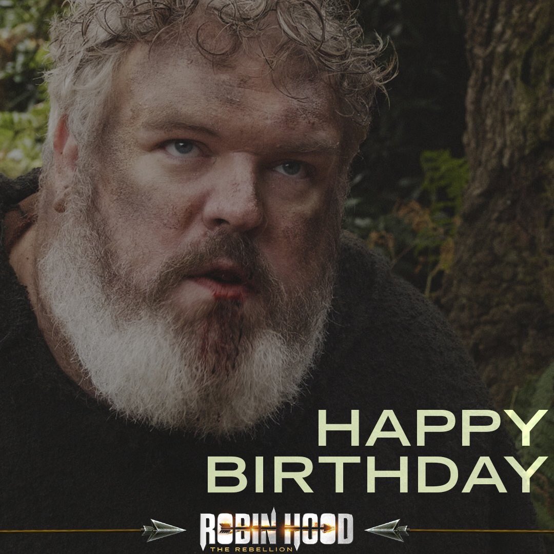 RobinHoodFilm's tweet photo. "Just do what you want to do and don't worry about what people say." - Wishing @KristianNairn a very Happy Birthday! https://t.co/CCDNaR6yFW