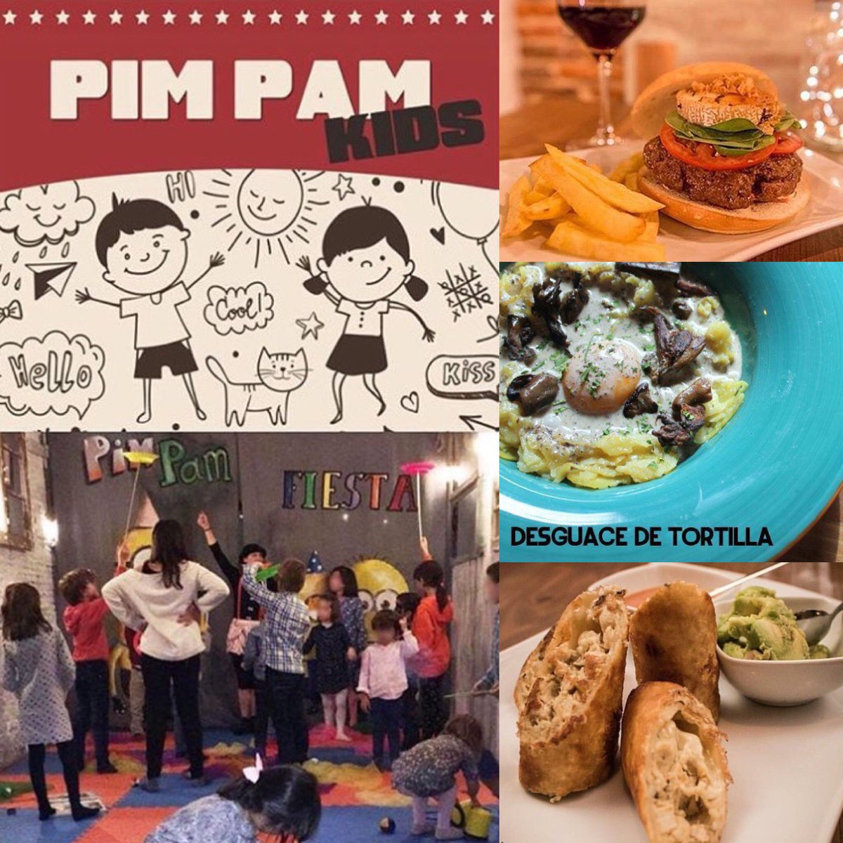 pimpammadrid's tweet photo. #Domingo de #delicias y #pimpamkids!!!!!!
#comidaenfamilia #restaurante #Chamberí #Malasaña #Madrid #domingomediodia #niños #domingoconniños #comerconniños #niñosmadrid #domingoenfamilia #planinfantil #juegosparaniños #domingoenmadrid #Sandoval15 #restaurantesparaniños https://t.co/yZRM5Lk0B0