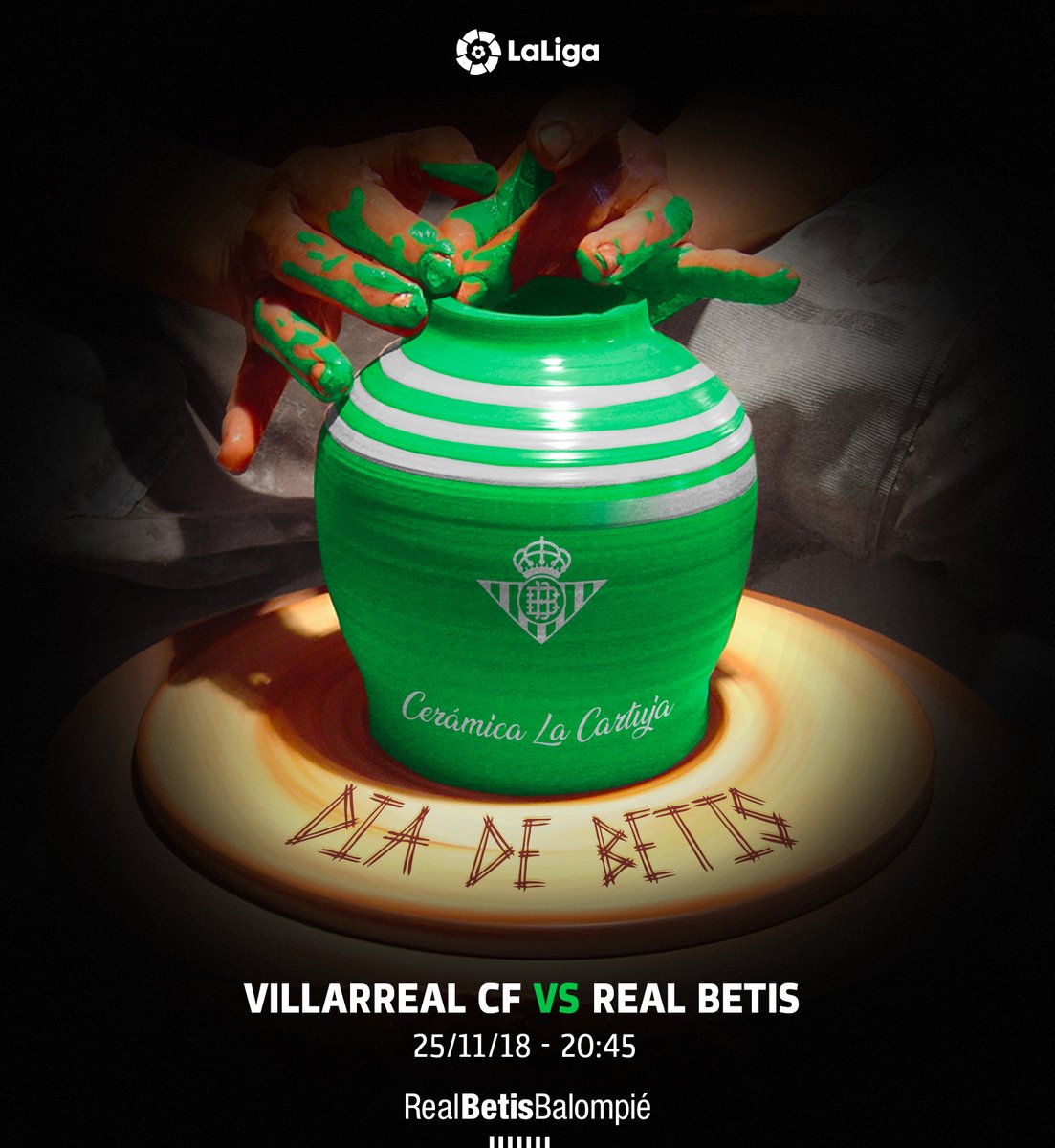 InRealBetis1907's tweet photo. 💚⚽️Hoy es día de Betis!!!⚽️💚
💚💚A por los tres puntitos!💚💚

#RealBetis #VillarrealRealBetis #+3puntos https://t.co/aruFXEdd9A