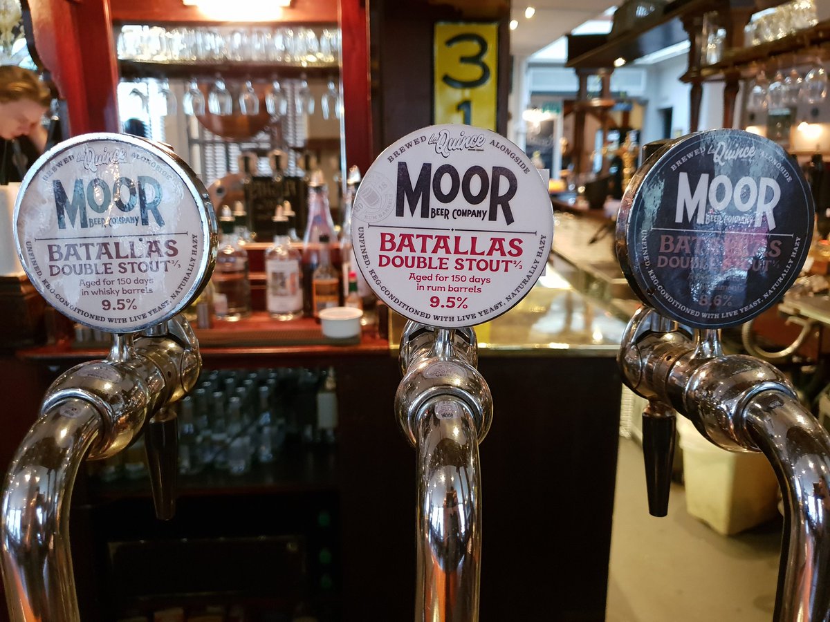 These three beauties from <a href="/drinkmoorbeer/">Moor Beer Co.</a> are proving incredibly popular so far, don't miss out! #beer #craftbeer