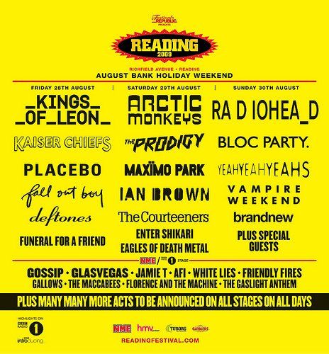 X on Twitter: "Reading &amp; Leeds line-up in 2009 was another level 😱🙌 https://t.co/IAa4PyQFgf" Twitter