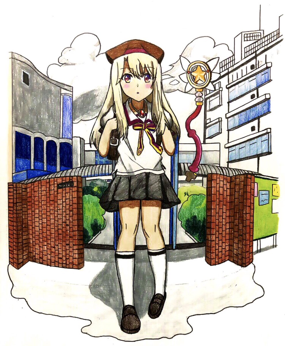 Twitter இல Jm Rsa 修正版 アニメ モンスト イラスト 手描き Part2 3 Fate Kaleid Liner プリズマ イリヤ イリヤスフィール フォン アインツベルン モンスト ニギミタマ 爆絶 和を以て撃つは祓魔の魂 Fate モンスト T Co Ff9aynusfm