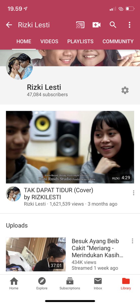 Yuk guys nonton ya, jgn lupa like coment and Subscribe y teman” ya YouTube “RIZKILESTI”