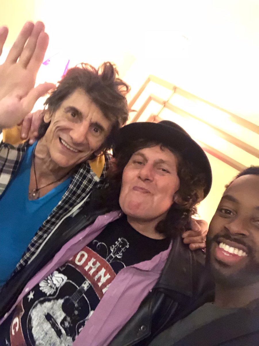 Bluescasting's tweet photo. ⁦@lovefaithmagic⁩ talking about you last night Eliza been at Ronnie Scott's with Ronnie Johnny Depp Jeff Beck Rod Stewart Imelda May Ben Waters T Bpme https://t.co/NOHUoRoViD