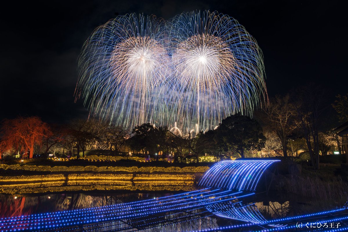 乙幡 国広 On Twitter 2018年11 24 桑名水郷花火 花火 Fireworks 三重県 桑名 桑名水郷花火大会 2尺玉 なばなの里 イルミネーション