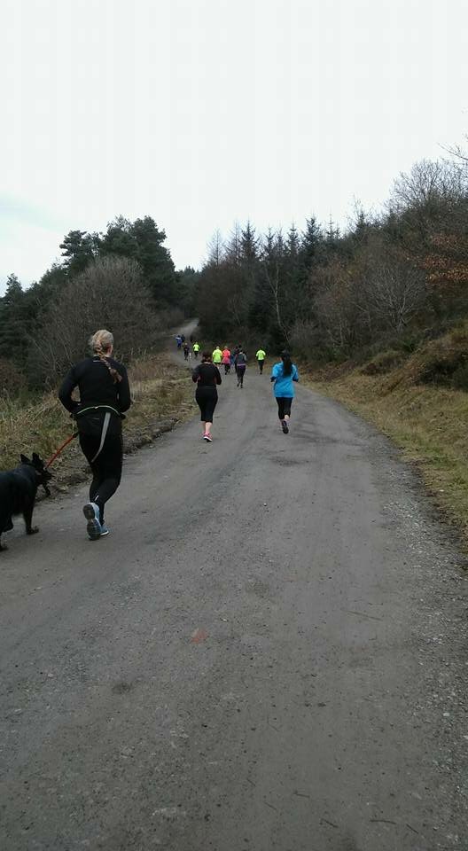 Perrotts's tweet photo. @TrailblazersNPT @RunWales Fantastic turnout on a cold Sunday morning you all did awesome and smashed out a very hilly technical run this morning 5.5 miles :) we needed that warm up brew at the end, well done gang x @shalouleech @ https://t.co/BEfAJY2kKI