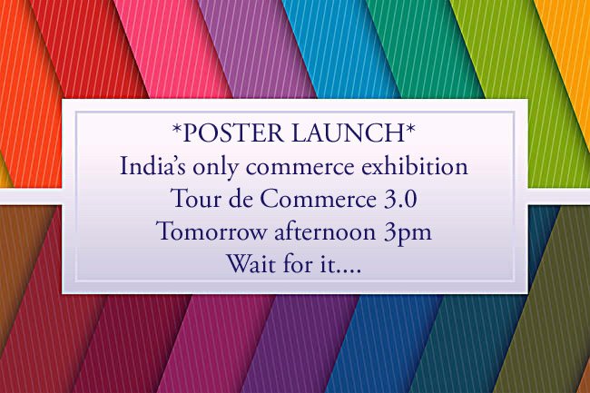 SEICOM15's tweet photo. Stay tuned for more updates.... #posterlaunch #TOURDECOMMERCE #SEICOMGROUPOFINTITUTIONS #TIRUPATHI https://t.co/nZqsdeiuVm