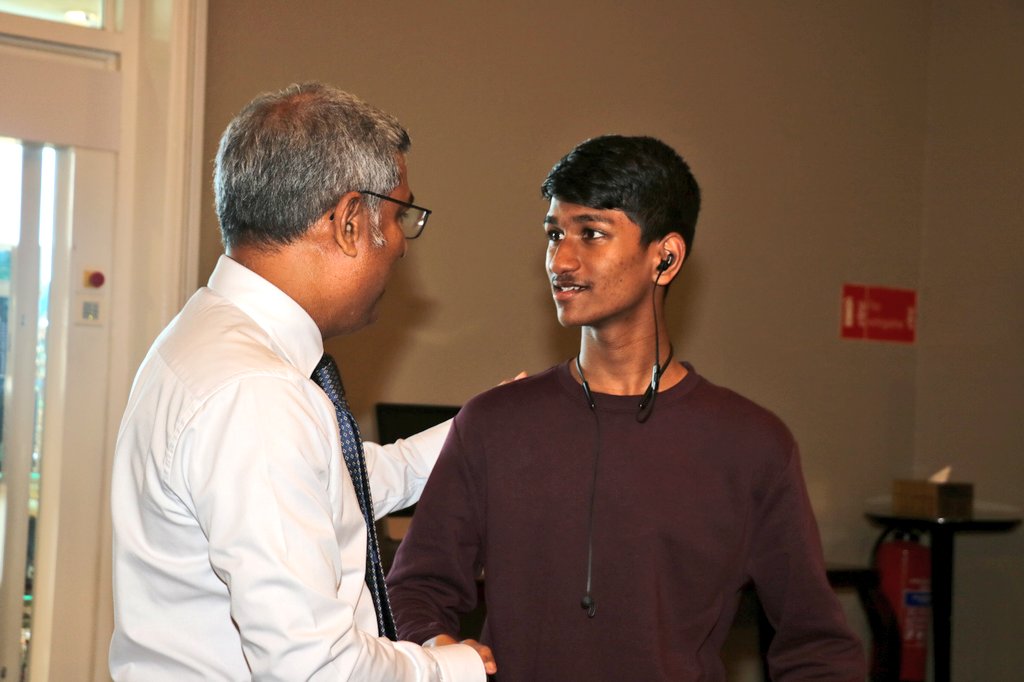 MoEdumv's tweet photo. Team @EducationMV welcomes the maldivian students who took part in The World Scholar's Cup held in @Yale University, US.  Our students scored big in the event. Congratulations 👏 
@aisthly https://t.co/3tHwDHpABg