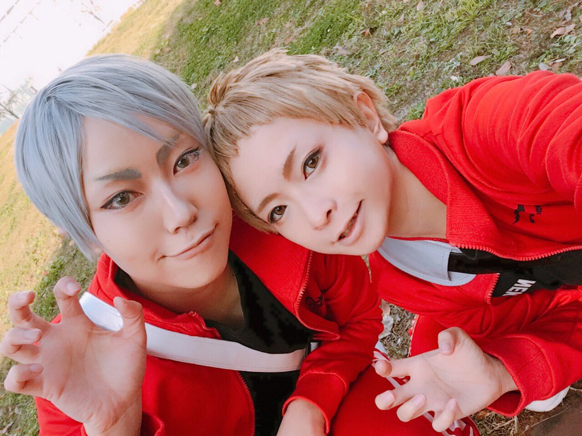 kaorikanan's tweet photo. 2ショ〜〜はぁ〜〜音駒好き🐈みんな可愛かった〜😭😭和人さんリエーフ初出しだったらしいけど、前からリエーフレイヤーだよね？って感じの仕上がりでした🐈 https://t.co/RoDYtYor43