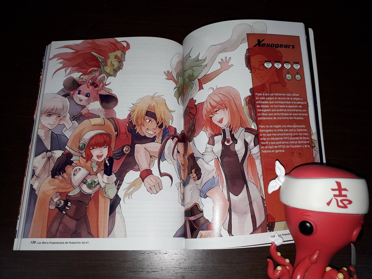 DarthKafka's tweet photo. 13) Xenogears es otra de las debilidades de @Pulpofrito y no pudo faltar en los primeros meses de vida del Retro @Pulpodcast.Así, convertido a articulazo, podréis encontrar el guión en las páginas del #RetroPulpodcast Magazine.Todo lo que quisisteis saber sobre él en to lo gordo https://t.co/7QOpYVXnnx