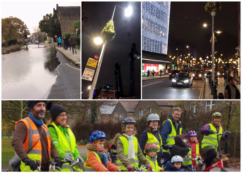 BrianKemsSmith's tweet photo. Exciting Saturday for @HounslowCycling #christmaslights ride successfully negotiated flood, big crane building, and very pretty lights.
Congratulations to the Back in Saddle graduates do join our #mincepieburner ride on 29th Dec #activetracel #schoolrun https://t.co/vBvMWEELso