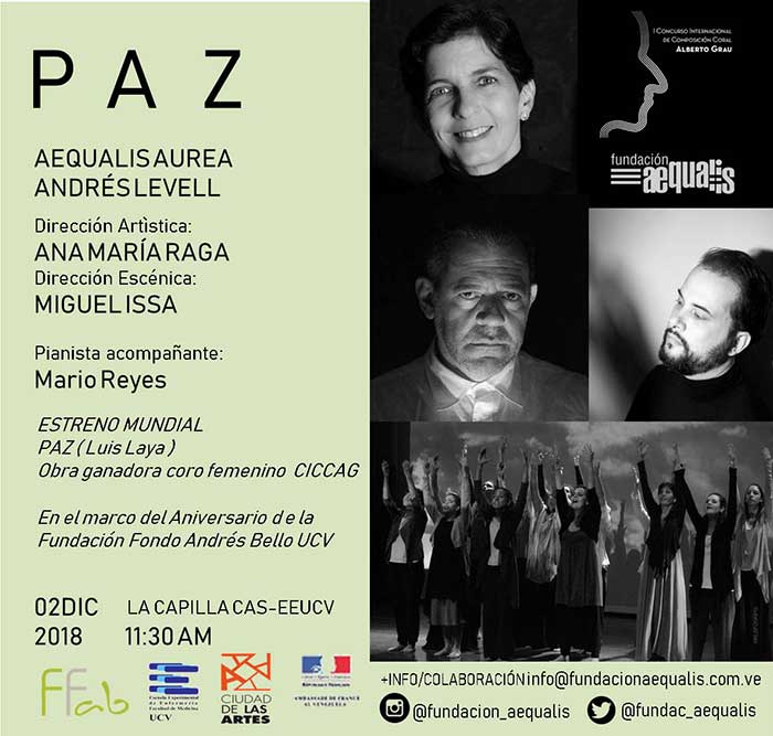 Aequalis Aurea y Andrés Levell juntos en el cierre del ciclo de estrenos del CICCAG ciccag.org/aequalis-aurea…