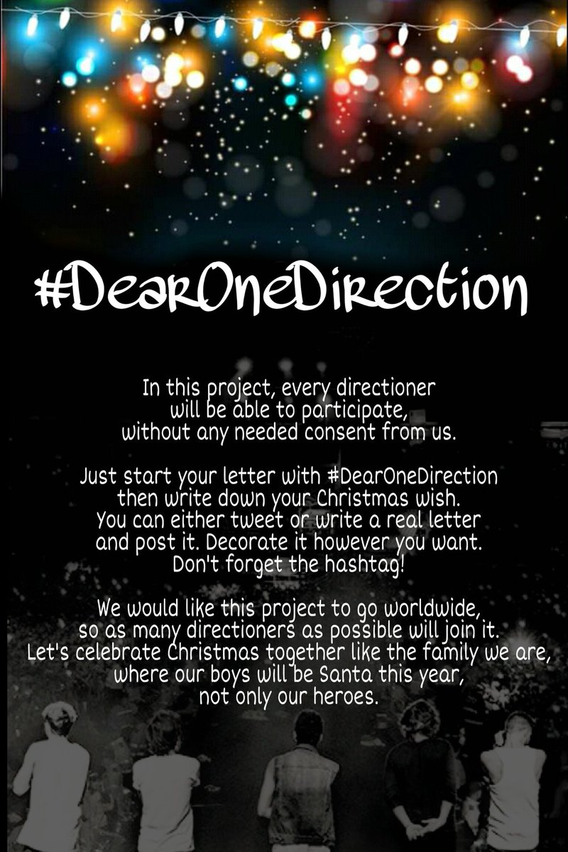 1DNot1DPromoTe1's tweet photo. #REMINDER | The best time of the year is getting nearer and nearer! 

Prepare yourself for a day full of nostalgia 'cause on 1DChristmas we will bring back the 1DDay! A day when we'll remember the best times, the best music and the greatest memories. 

This year is our Christmas! https://t.co/oZx8MxKoDw