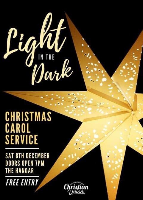 Our lovely <a href="/UniWorcCU/">UoW Christian Union</a> will be hosting their annual Christmas Carol Service in The Hangar on the 7th December. Make sure you come along and join us!
ow.ly/z8ny30mIVxB