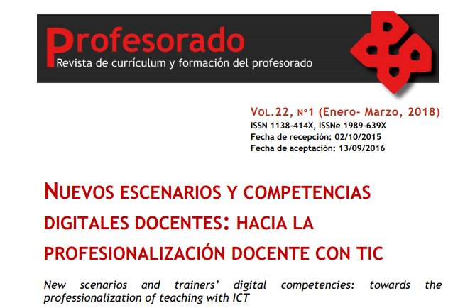 DavidAndresMO's tweet photo. Interesante artículo sobre como “redefinir” la docencia universitaria desde la formación misma del profesor, asumiendo los nuevos retos y oportunidades que brindan las #TIC en competencias digitales.
https://t.co/J6ZUga8JYE https://t.co/8qGsNDExlH