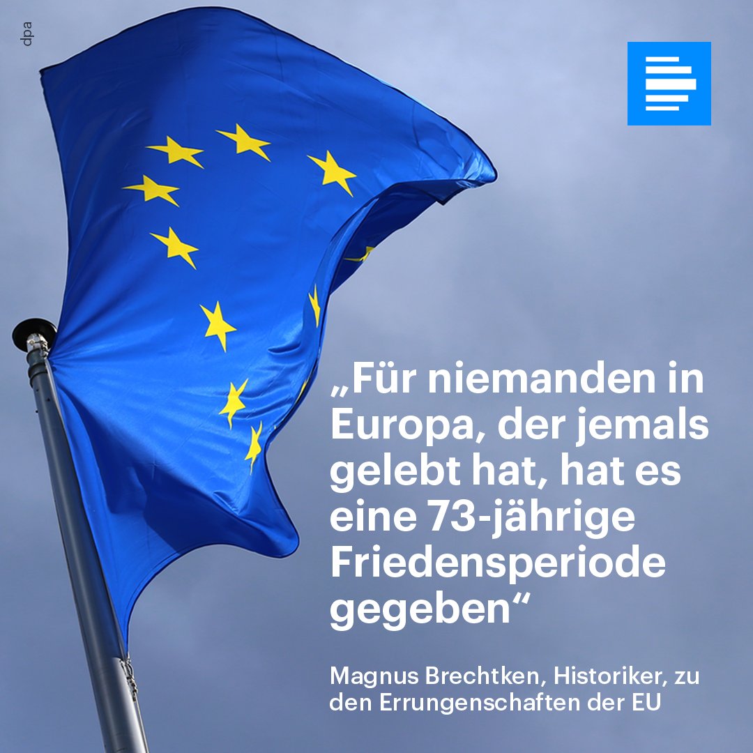 Deutschlandfunk (@dlf) on Twitter photo Auch wenn das manche Leute bezweifeln mögen: Die #EU an sich, sei ein sehr erfolgreiches Unternehmen, das seit 1945 vieles für die Europäer geschaffen habe, so Historiker #Brechtken im Dlf. ➡️ dlf.de/434152 
 
#Brexit Auch wenn das manche Leute bezweifeln mögen: Die #EU an sich, sei ein sehr erfolgreiches Unternehmen, das seit 1945 vieles für die Europäer geschaffen habe, so Historiker #Brechtken im Dlf. ➡️ dlf.de/434152 
 
#Brexit