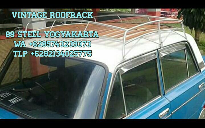 pilotVW's tweet photo. Open Order : Vintage Roofrack for your #retro #mercy #moris #holden #datsun #fiat #corolla #kijang #vw #mazda https://t.co/iDEqTUKxi3