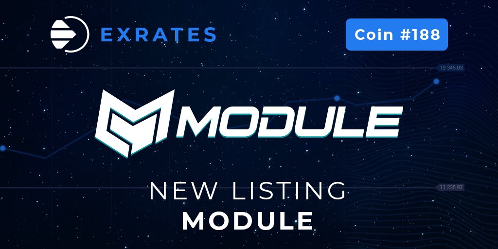 Today MODL is listed on our exchange. The main idea behind the project  is the decentralized data storage, data speed transfer and protection. Buy MODL for BTC, ETH and USD, and take care of your data. #exrates #exchange #cryptocurrency $MODL