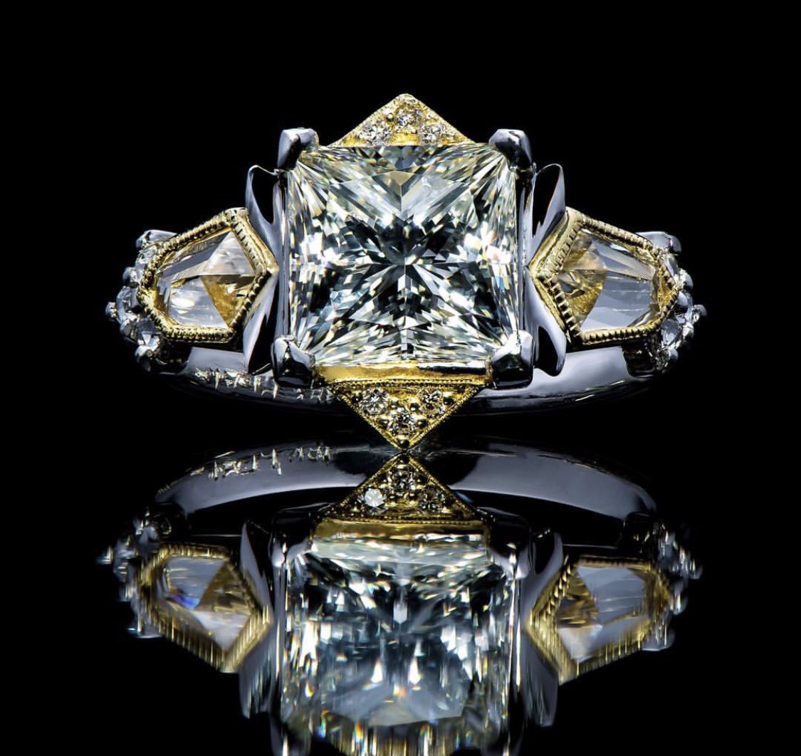 Custom Engagement Ring for a client