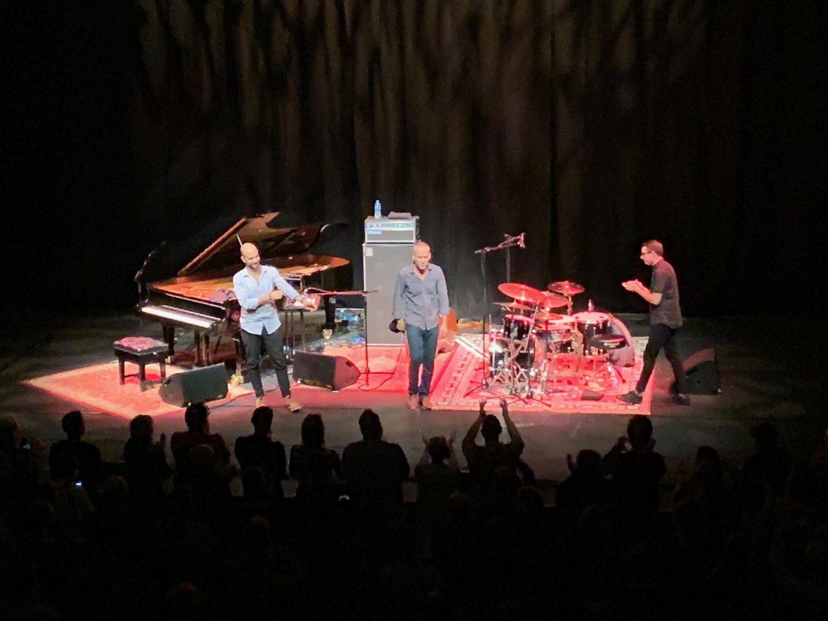Awesome and inspiring show from <a href="/AvishaiCohen/">Avishai Cohen</a> <a href="/BarbicanCentre/">Barbican Centre</a> last night with <a href="/markguiliana/">Mark Guiliana</a>, @ShaiMaestro and support from <a href="/TrishClowes/">Trish Clowes</a>