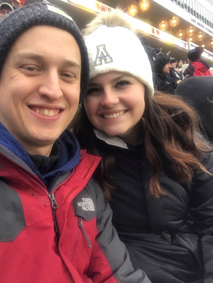 OliviaTarnowski's tweet photo. We love @AppState_FB and @PerfectEffort14! Looking forward to another football filled weekend coming up! https://t.co/cxjjepX0Et