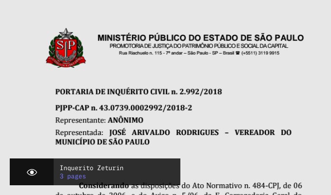 Ministério Público do Estado de São Paulo - A Promotoria de
