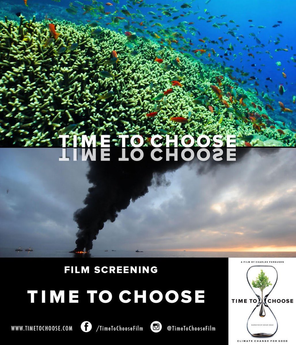 greenscreen613's tweet photo. Our 2nd screening of the #ClimateChange documentary #TimetoChoose is on Monday, Nov 26 at 6pm @ #OttawaU. Join us for a great film and a discussion of what we can do locally and globally about the climate crisis. Details on Facebook or: https://t.co/bEtGjDUXv5 #greenscreen613 https://t.co/TltgNGP3SE