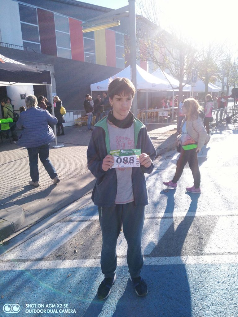cbsalt's tweet photo. Des del @cbsalt felicitem en Nil del cadet A que ha guanyat la Cursa Solidària  de la Distròfia Muscular de #Duchenne i Becker organitzada per @SomriuresValent Felicitar a qui participa d’aquestes causes, fan un #mónmillor https://t.co/ZgRDYrw47D
