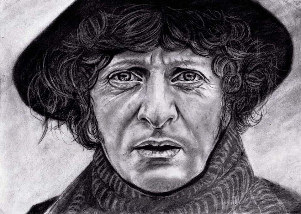 JintyandRayne's tweet photo. Cant believe it was a year ago I drew this one 😊
#art #adelaide #southaustralia #australia #handmadeinadelaide #charcoals #portraits #drawing #blendingstump #progress #techiques #texture #lovingmycraft #flashback #realism #artislife #hallettcovebeach #tombaker #drwho https://t.co/HY1hmCpKEQ