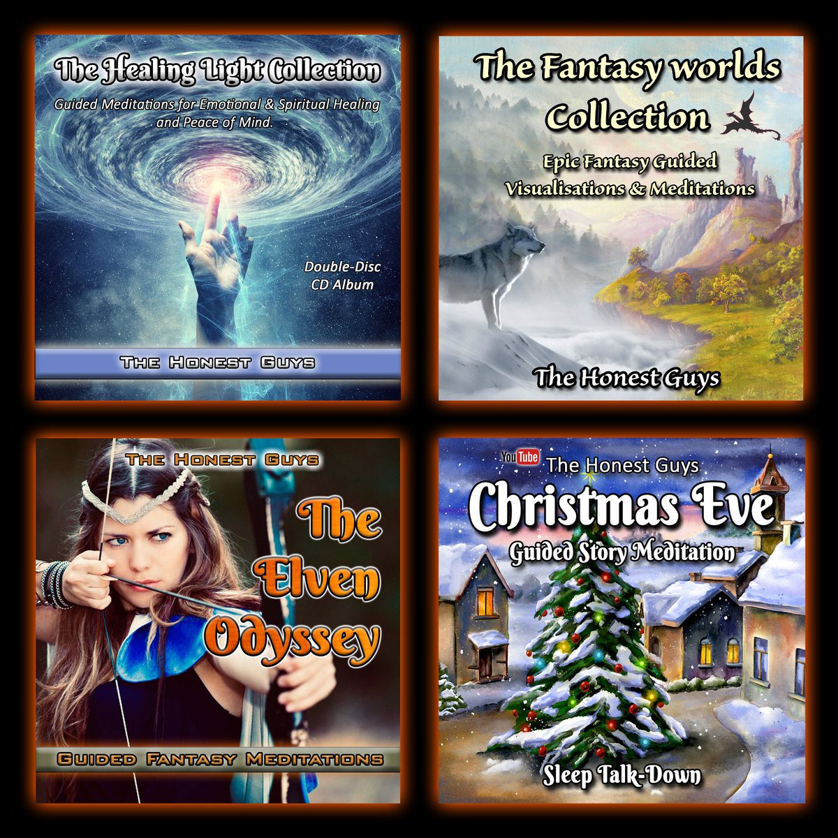 TheHonestGuys's tweet photo. Due to popular request, the CD shop is now open. Discounts on multiple orders. Get your Christmas Gifts Now! E-vouchers also available. 
Check out Brand new Releases: "The Healing Light Collection", "Christmas Eve" &amp; "The Villa". 
https://t.co/gkFTezc55N https://t.co/qAHhMFZ2qk