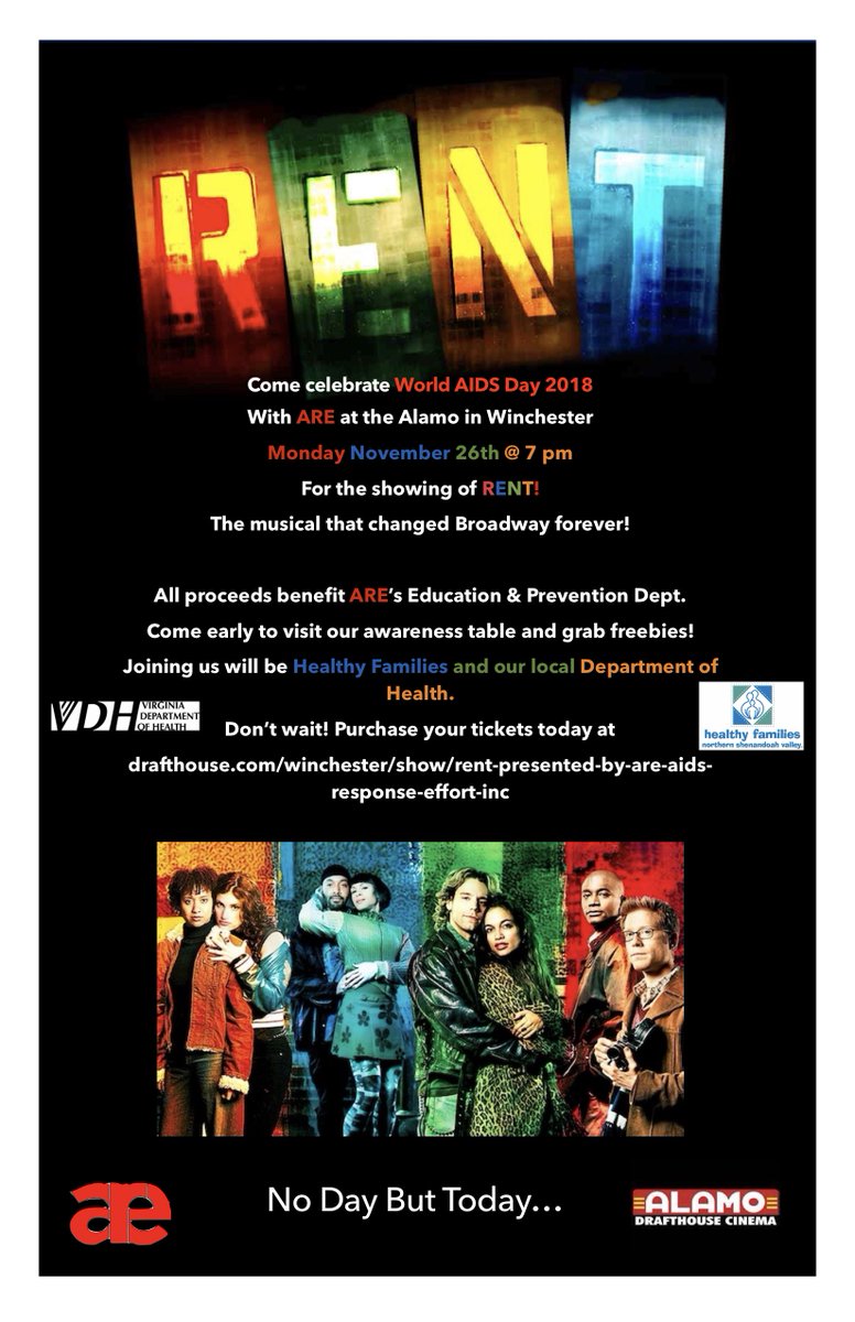 AIDS_Response's tweet photo. Not many tickets left so what are you waiting for? Purchase yours today! All proceeds to benefit ARE's Education &amp; Prevention Dept. 

No Day But Today! https://t.co/ZRSJsv1Kv8