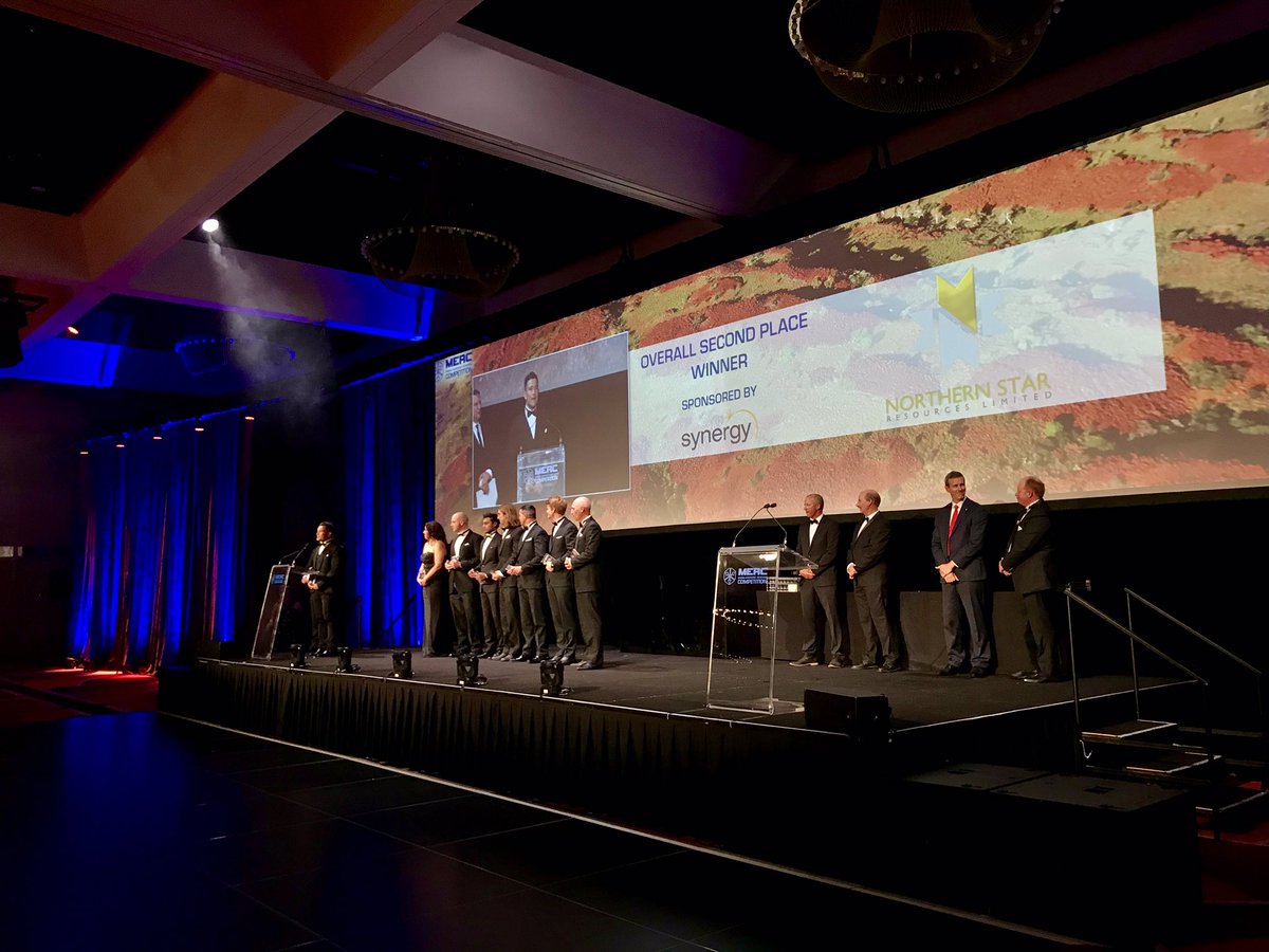 ausgoldindustry's tweet photo. Congratulations Northern Star Resources Jundee Emergency Response Team! Overall 2nd place winners @MERCinPerth! ⛑💛#mercinperth #merc2018 #goldmining #gold #heartofgold #ert https://t.co/yl3nh97DeM