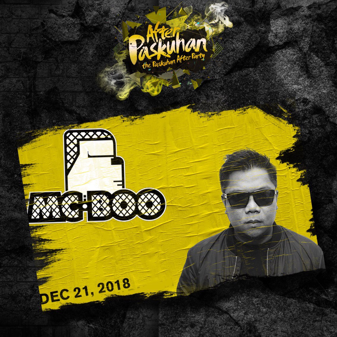 afterpaskuhan's tweet photo. Get ready for another flight as Capt. JET BOADO x MC Boo is set to give us a different kind of high this December 21 at #AfterPaskuhan2018! https://t.co/kixPdCJJMr