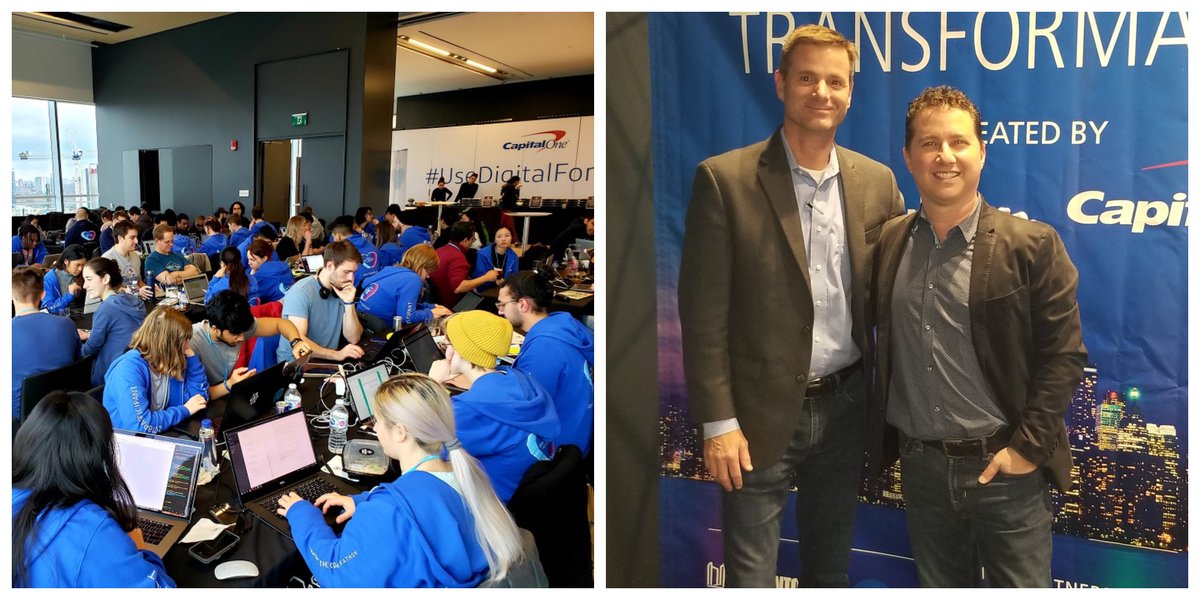 marc_saltzman's tweet photo. 5/7: After 630pm ET on tonight's @NEWSTALK1010 #TechTalk show, we'll be joined by @CapitalOneCA's knowledgeable and affable CTO Mark Cauwels, to talk about the recent #GiftTheCode #hackathon in #Toronto. Hear about all the amazing work the participants did to #usedigitalforgood ! https://t.co/NV3bg0RLkc