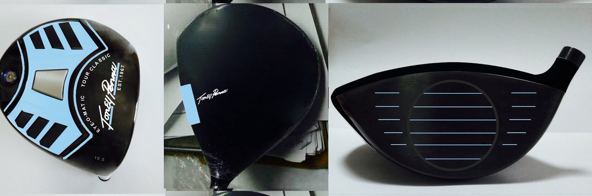 ToneyPennagolf's tweet image. New Toney EYE-O-MATIC Tour Classic Driver .. Arrives this February in two color options. Additional details to be announced shortly !