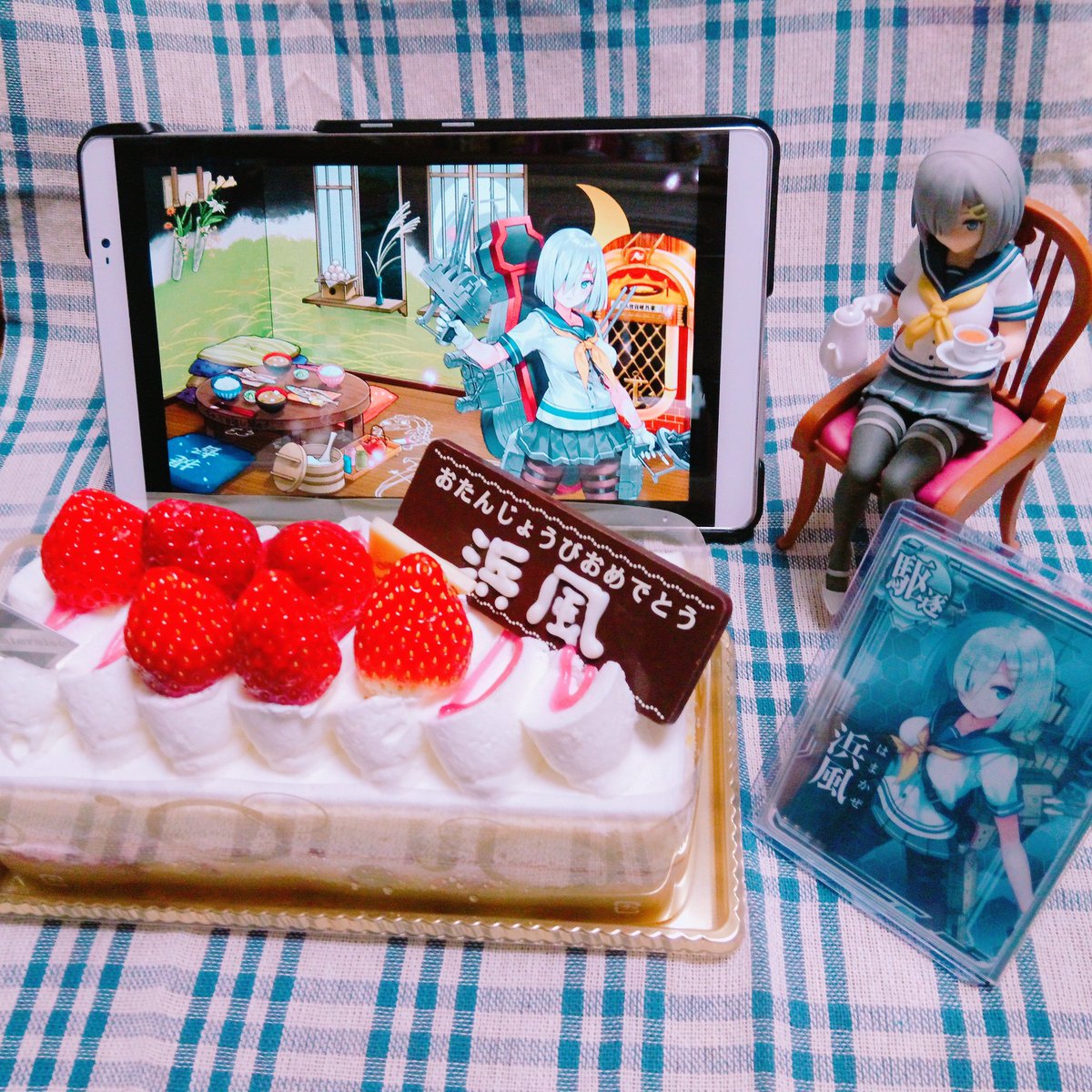 #浜風生誕祭2018
#浜風進水日
浜風進水日おめでとう(●´ω`●)💗
今年も祝えてよかった
これからも一緒によろしくね(*´ч`*)